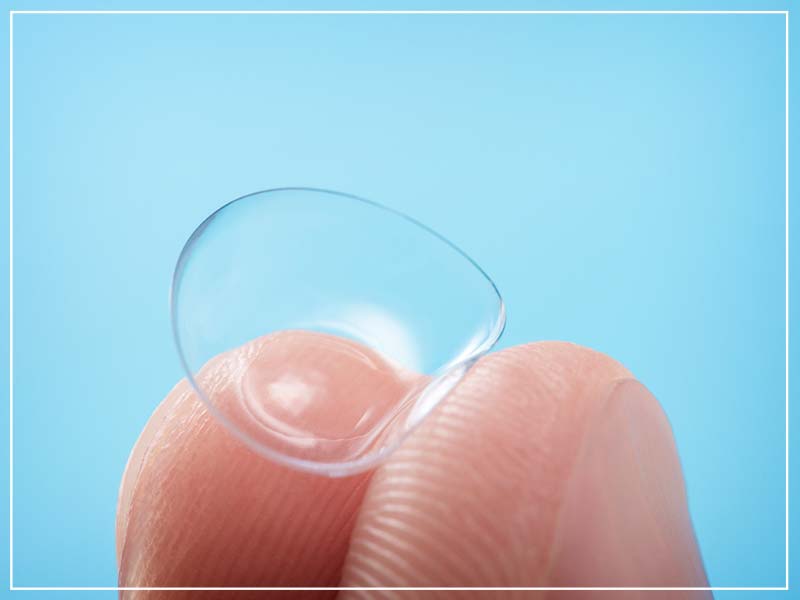 Contact eyewear top