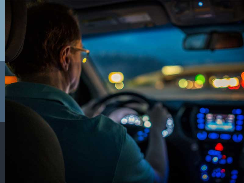 Tips for driving at night - B. Utilizing techniques to improve night vision
